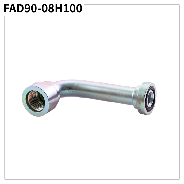 フランジアダプター 90度 08H（H寸100）FAD90-08H100