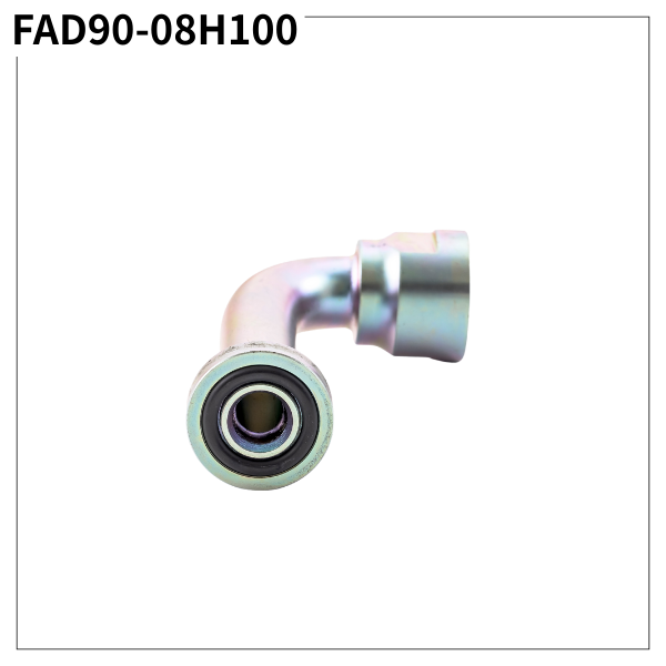 フランジアダプター 90度 08H（H寸100）FAD90-08H100